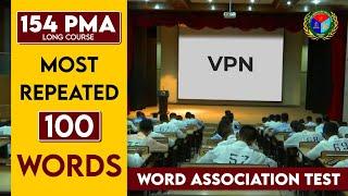 Word Association Test (Set 4)  |  WAT  | 154 PMA | ISSB |  Ex-ISSB Psychologist