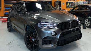 Bmw x5 (f15) | TungstenSteel Super glossy vinyl wrap     VinilGarage