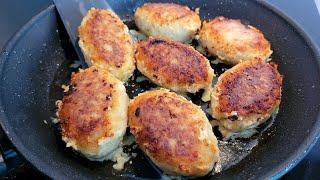 КОТЛЕТЫ ИЗ РЫБЫ  ХЕК  КАК СДЕЛАТЬ ИХ СОЧНЫМИ! САМЫЕ ВКУСНЫЕ КОТЛЕТЫ  по Домашнему.