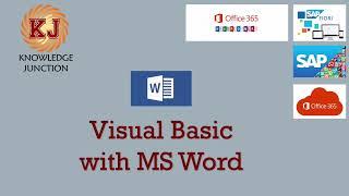 how to use VB with Ms Word simple coding