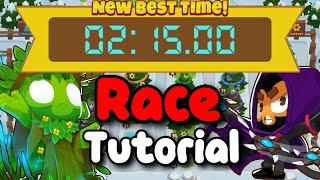 BTD6 Race Tutorial / guide |  Three Four Five