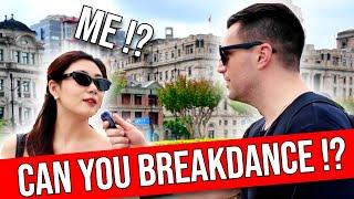 ASKING RANDOM PEOPLE ABOUT BREAKDANCE - COACH SAMBO