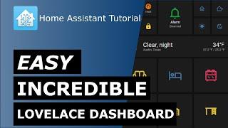 EASY Lovelace Mobile Dashboard | Home Assistant Tutorial