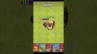 Max Miner vs Giant Clash of Clans #shorts #cocshorts