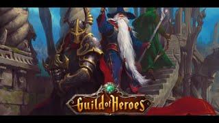 Guild of Heroes - Leveling Up and Going through the Story Line