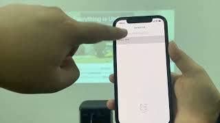 How to use your phone as a projector remote control？