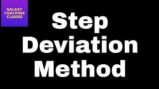 Step deviation method ll finding mean ll cbse maths class 10 chapter 14 statistics