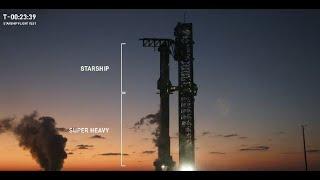 SpaceX Starship Test Flight 5! Booster Catch! We hope live,