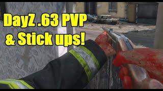 DayZ .63 Stress Test - Hold ups and PVP + farewell .62 clips