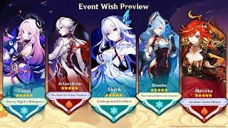 NEW UPDATE! 5.7 BANNERS CHANGED? Arlecchino & Citlali are back - Genshin Impact