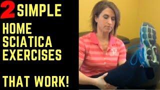 Simple Home Sciatica Exercises & Sciatica Stretches That Work | Simple Sciatica Stretches