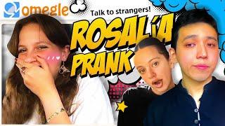 Drawing with Rosalía attitude prank on Omegle!