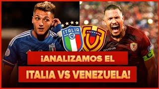 VENEZUELA VS ITALIA 1 A 1 LOS GOLES