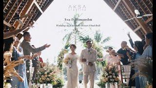 Ava & Himanshu Indian Wedding in Kaamala Ubud Bali by Ini Vie