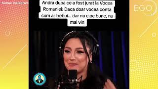 De ce a plecat Andra de la Vocea României? „Nu e pe bune”