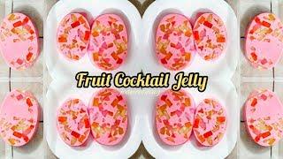 Fruit Cocktail Gelatin | Gelatin Dessert | Gulaman Pang Negosyo | Business Idea!!!