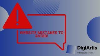 2 website mistakes to avoid! (And how to fix them)