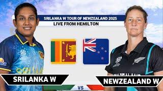 NZW vs SLW | New Zealand Women vs Sri Lanka Women | 1st ODI | Live Cricket Match