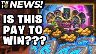 Pay to Win and Monetization Tactics in Hearthstone!