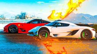 СРАВНЕНИЕ САМЫХ БЫСТРЫХ МАШИН В FORZA HORIZON 5 vs 4