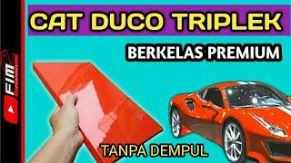 CARA CAT DUCO TRIPLEK TANPA DEMPUL DAN HASILNYA KUAT BERKELAS SEPERTI MOBIL MEWAH|| PAINT MULTIPLEX