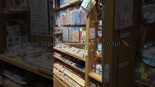 Mini Japanese stationery haul vlog ️ #japantravel #japan2023