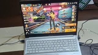 First time Play in Asus Rog laptop free fire play with keyboard mouse #freefire #gaming