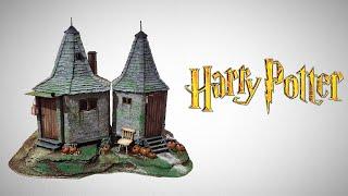 Hagrid's Hut Miniature - part 1 of 2 - 1/12 scale | Harry Potter miniature