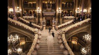 Watch this breathtaking bridal entrance at Opera garnier, Paris !