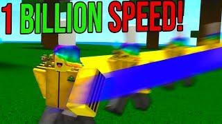 THE OWNER GAVE ME 1 BILLION SPEED! *DANGER* (Roblox Speed SImulator)