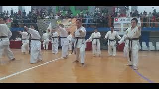 Persiapan Ujian Kenaikan Tingkat Karate INKAI, Anak Kebutuhan Khusus. Inkai Cabang Kota Depok 2024.