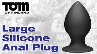 Анальная пробка с присоской Tom of Finland Large Silicone Anal Plug | Секс-шоп Тойс Украина