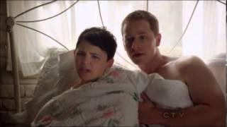 210 Cricket Game - hilarious scene - Emma walks in on Snow/Charming