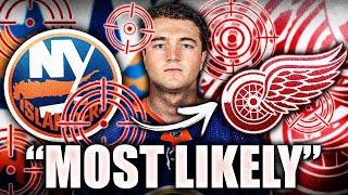 HUGE DETROIT RED WINGS TRADE UPDATE W/ NOAH DOBSON (New York Islanders Trade Rumours)