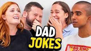 Dad Jokes | Don't laugh Challenge | Sam x Akila vs Andrew x Chloe | Raise Your Spirits