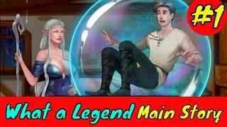 What a legend 0.5 Main Story Gameplay Complete Guide | MAIN STORY PART 1 | Lana, Serena and Madeline