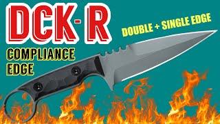 Tactical Fixed Blade Fighting Knife: Compliance Edge DCK & DCK-R Review  Michael Myers Backup 2.0?