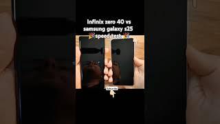 infinix zero 40 5g vs samsung galaxy s25 5g speed test#trollface #music #shortvideos