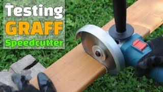 GRAFF Speedcutter Wood Cutting Disc Unboxing and Testing from Aliexpress