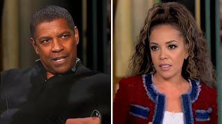 “I’m DONE With This Show.” — Denzel Washington SHUTS DOWN Sunny Hostin on The View
