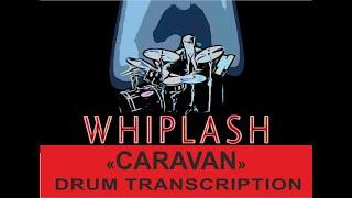 Whiplash - Caravan | Drum Transcription | Drum Sheet Music (PDF)