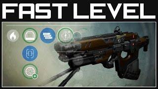 Destiny Weapon Leveling - FASTEST Way to Upgrade Weapons | Destiny Gameplay