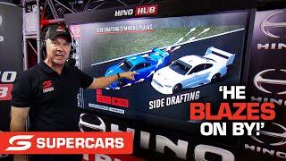 How side drafting works in Supercars - NED Whisky Tasmania SuperSprint | Supercars 2022