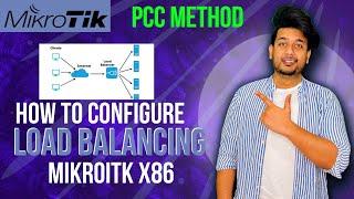 how to configure load balancing in MikroTik router (PCC Method)