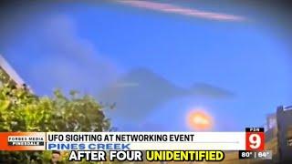 4 UFO Spotted Flying Over F1 Networking Event in Florida