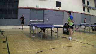 Open Singles Quarter Final Weijian Zhang vs. Rocky Wang Game3