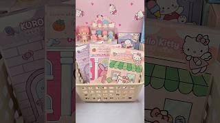 Kuromi  Hellokitty  My Melody quiet book orders^^  #quietbook #sanrio #packingorders #shorts
