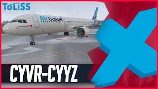 X-Plane 11 LIVE | Toliss A321Neo *BETA* Long Haul | A21N | Vancouver to Toronto