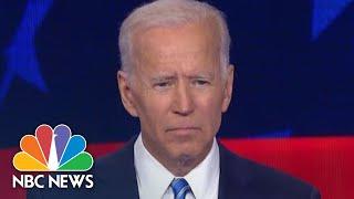 Bernie Sanders Hits Joe Biden Over Support For Iraq War | NBC News