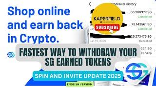 SocialGood App | Fastest Way to Withdraw your Earned SG | SPIN Feature | Withdrawal Fees